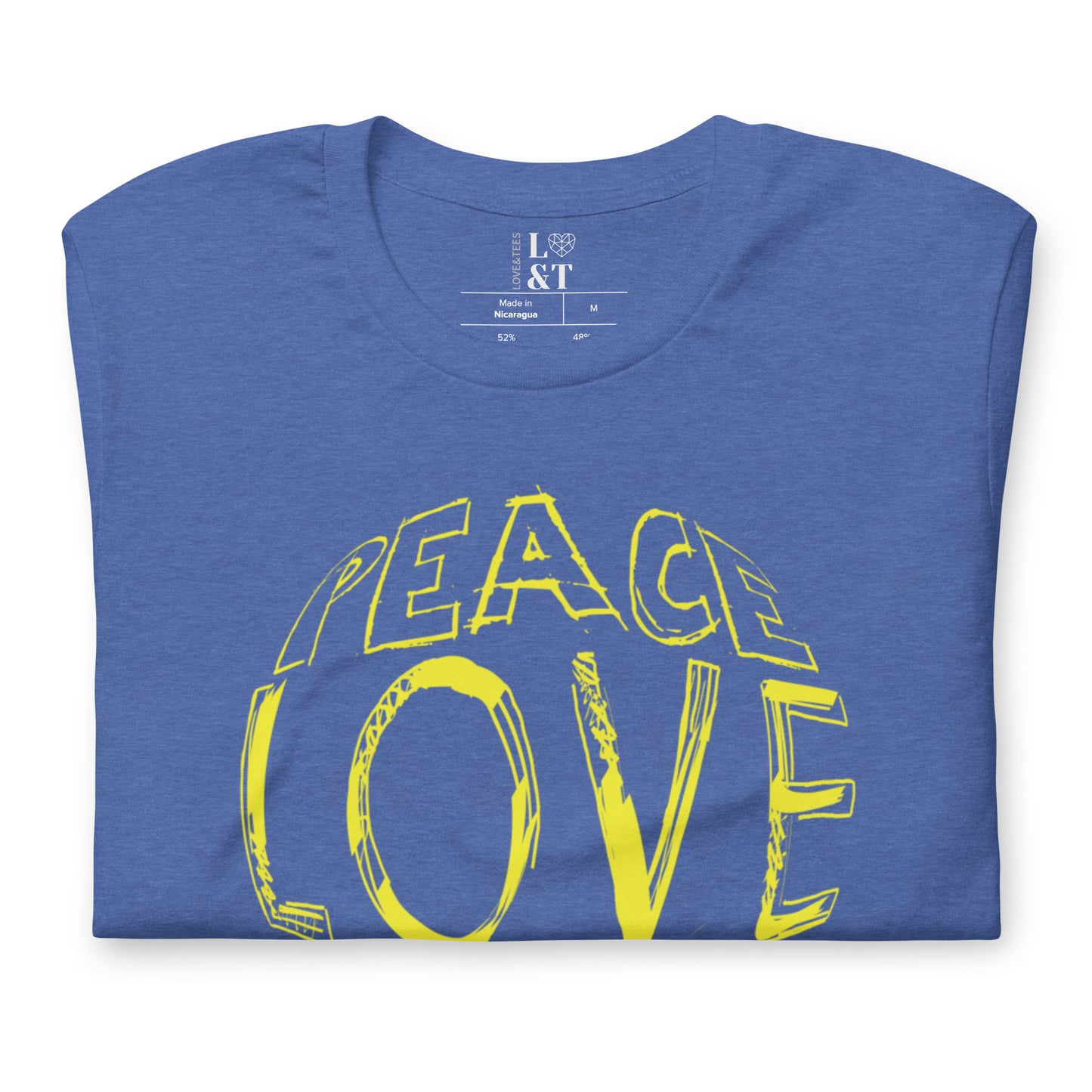 Peace Love Happiness Unisex T-Shirt