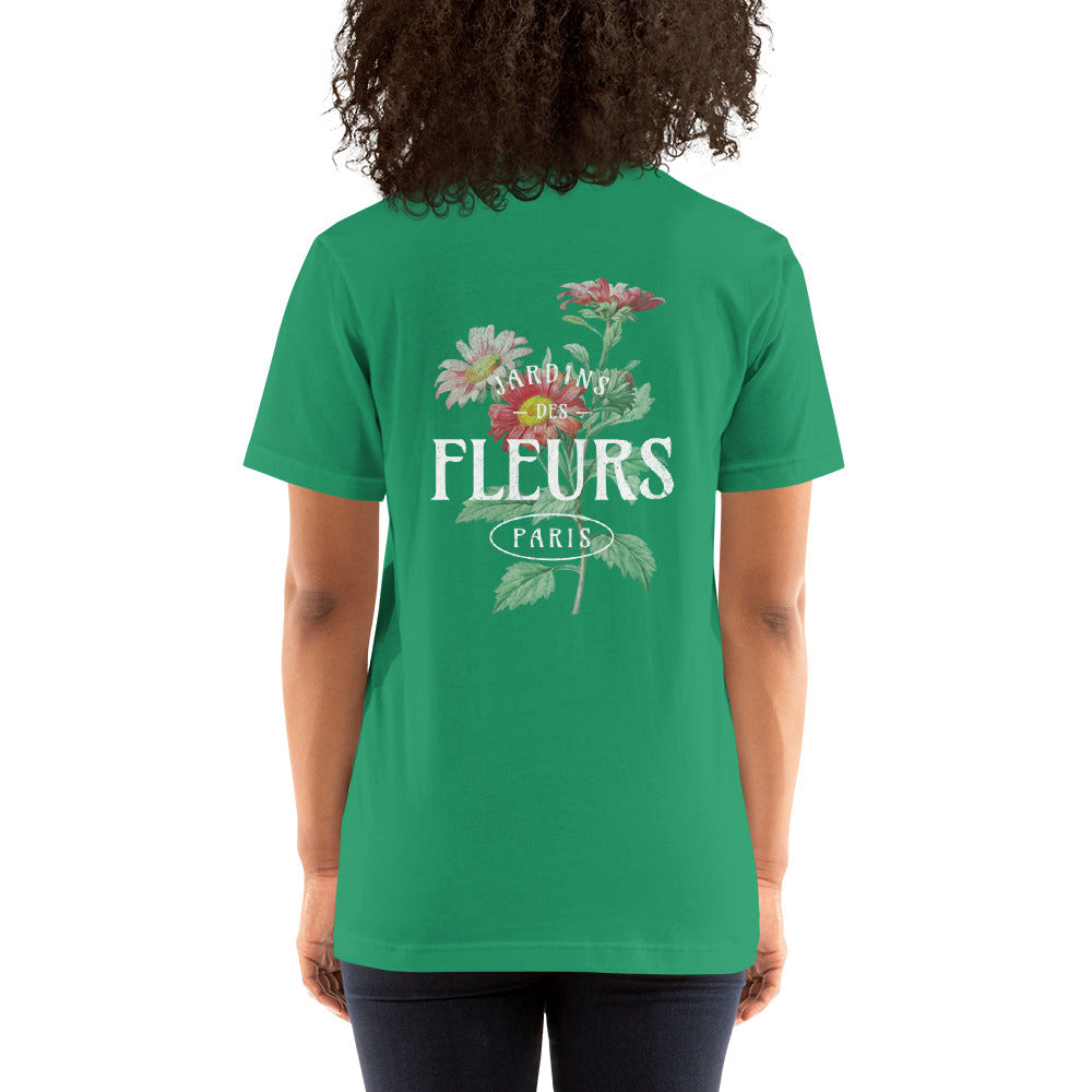 Jardins Des Fleurs Unisex T-Shirt