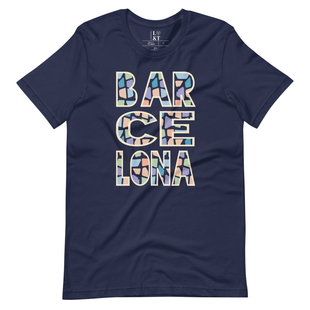 Barcelona Short Sleeve Unisex T-Shirt