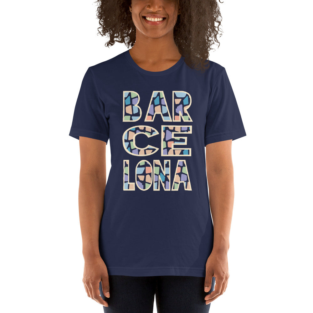 Barcelona Short Sleeve Unisex T-Shirt