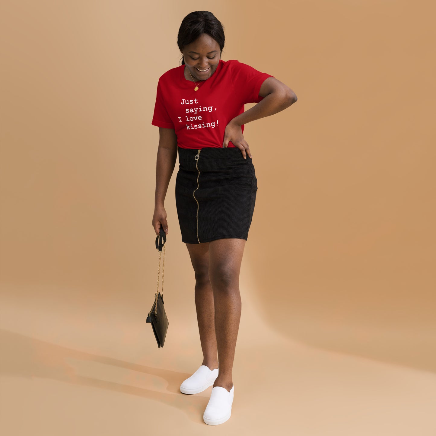 Just Saying, I Love Kissing Unisex T-Shirt