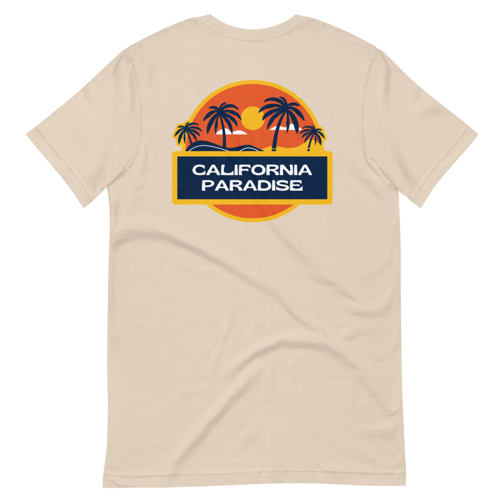 California Paradise Short Sleeve Unisex T-Shirt