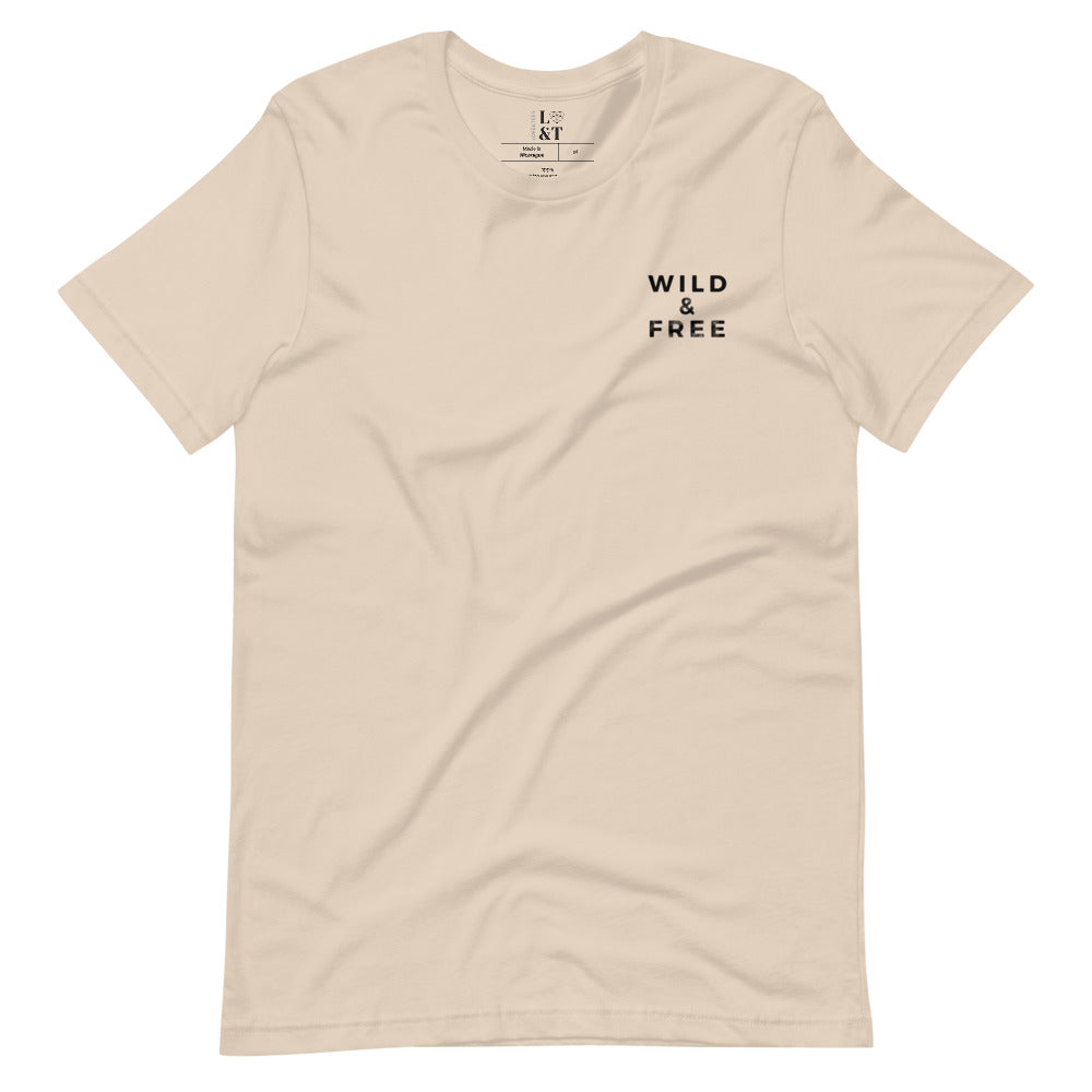 Wild And Free Short-Sleeve Unisex T-Shirt