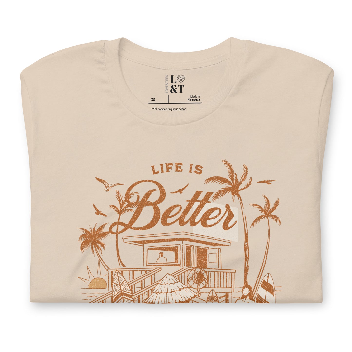 Life Is Better At The Beach Unisex T-Shirt