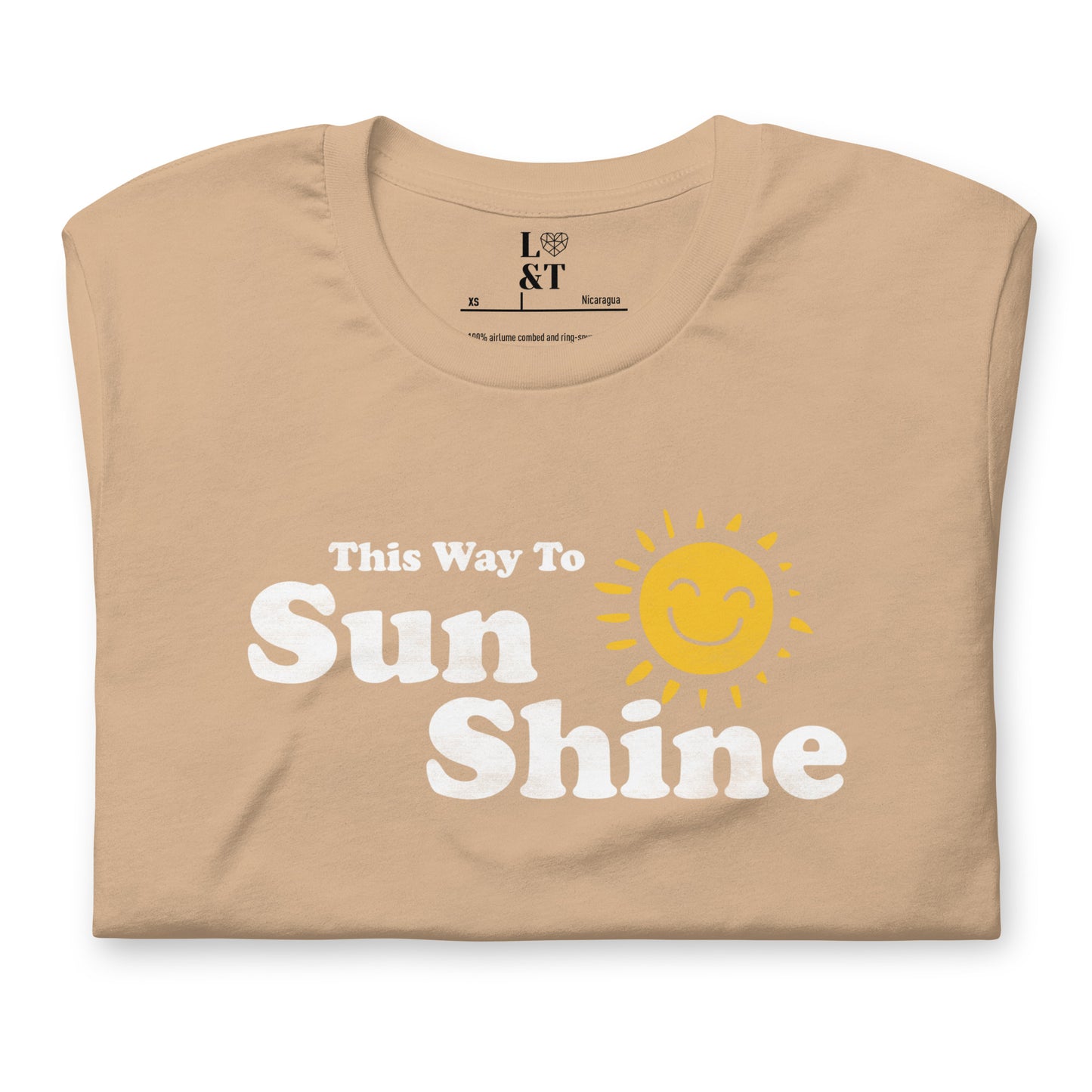 This Way To Sunshine Unisex T-Shirt