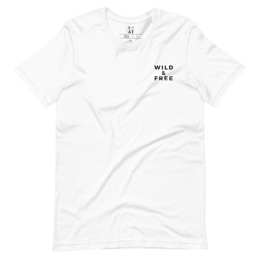 Wild And Free Short-Sleeve Unisex T-Shirt