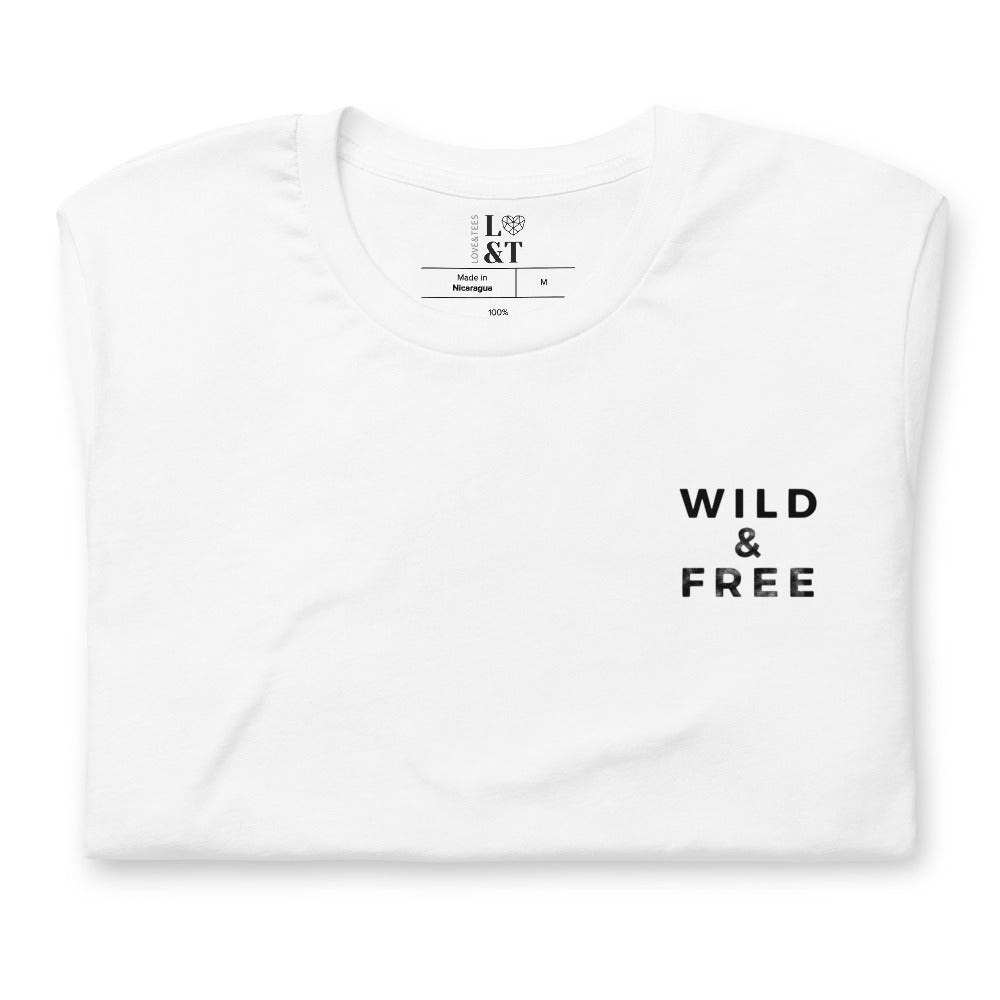 Wild And Free Short-Sleeve Unisex T-Shirt