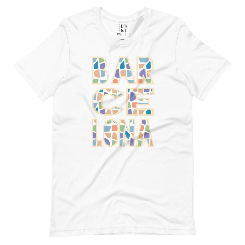 Barcelona Short Sleeve Unisex T-Shirt