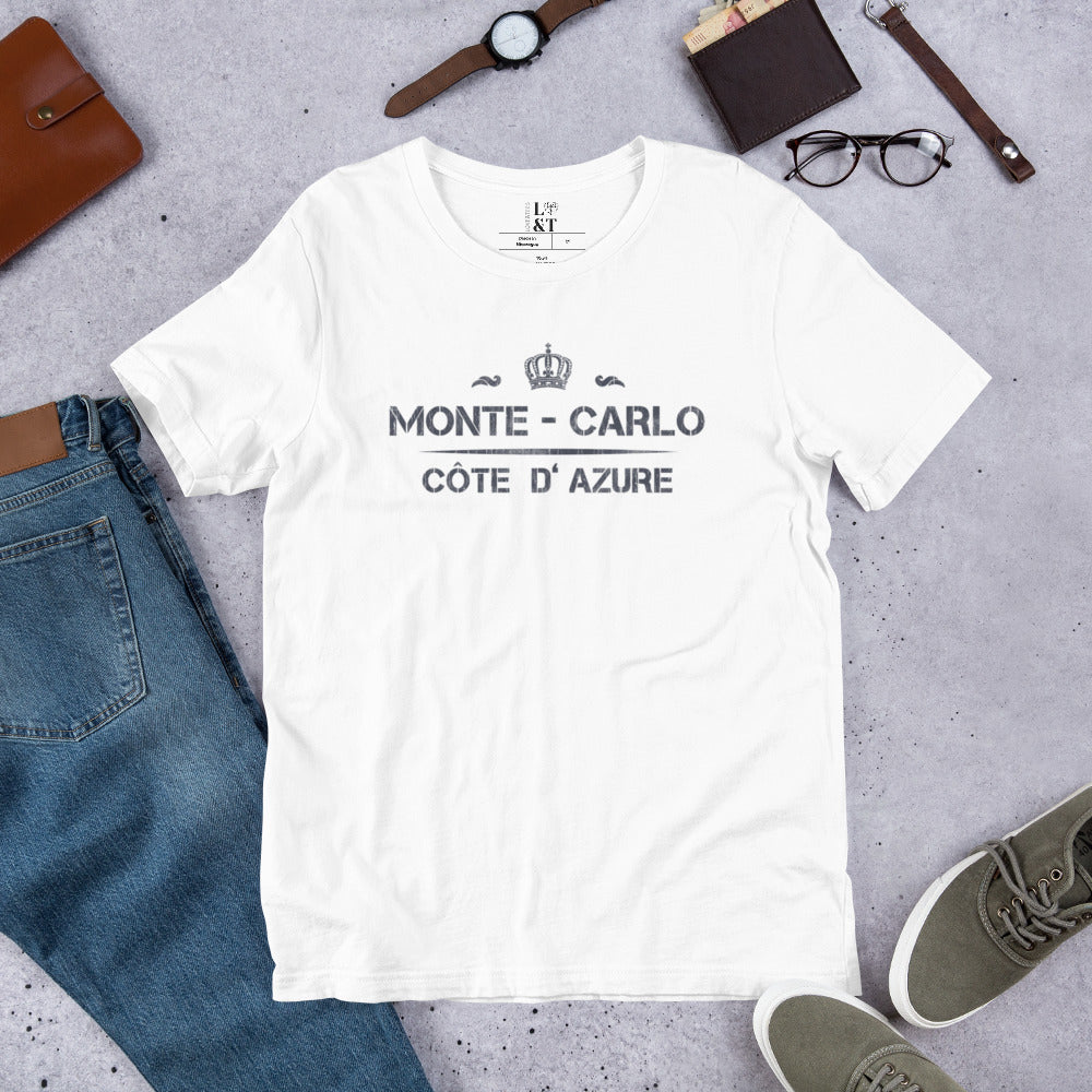 Monte Carlo Short Sleeve Unisex T-Shirt