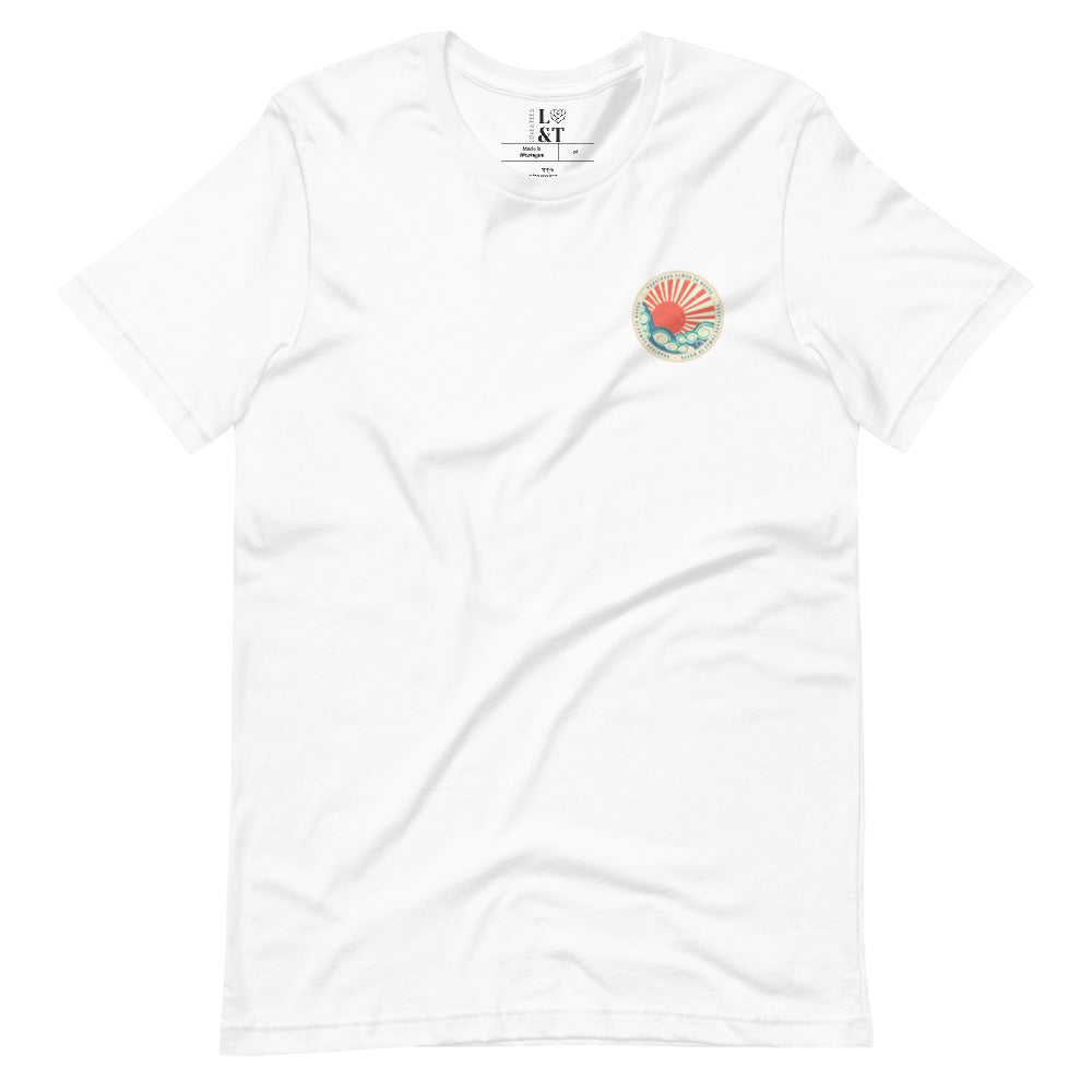 Happiness Comes In Waves Unisex T-Shirt