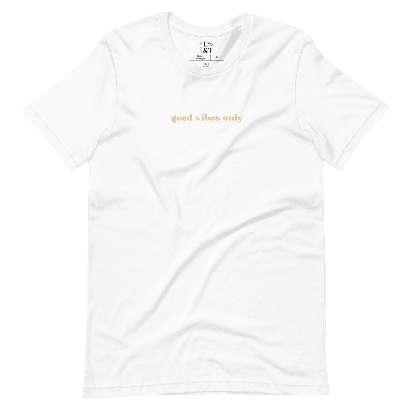 Good Vibes Only Unisex T-Shirt - Love&Tees