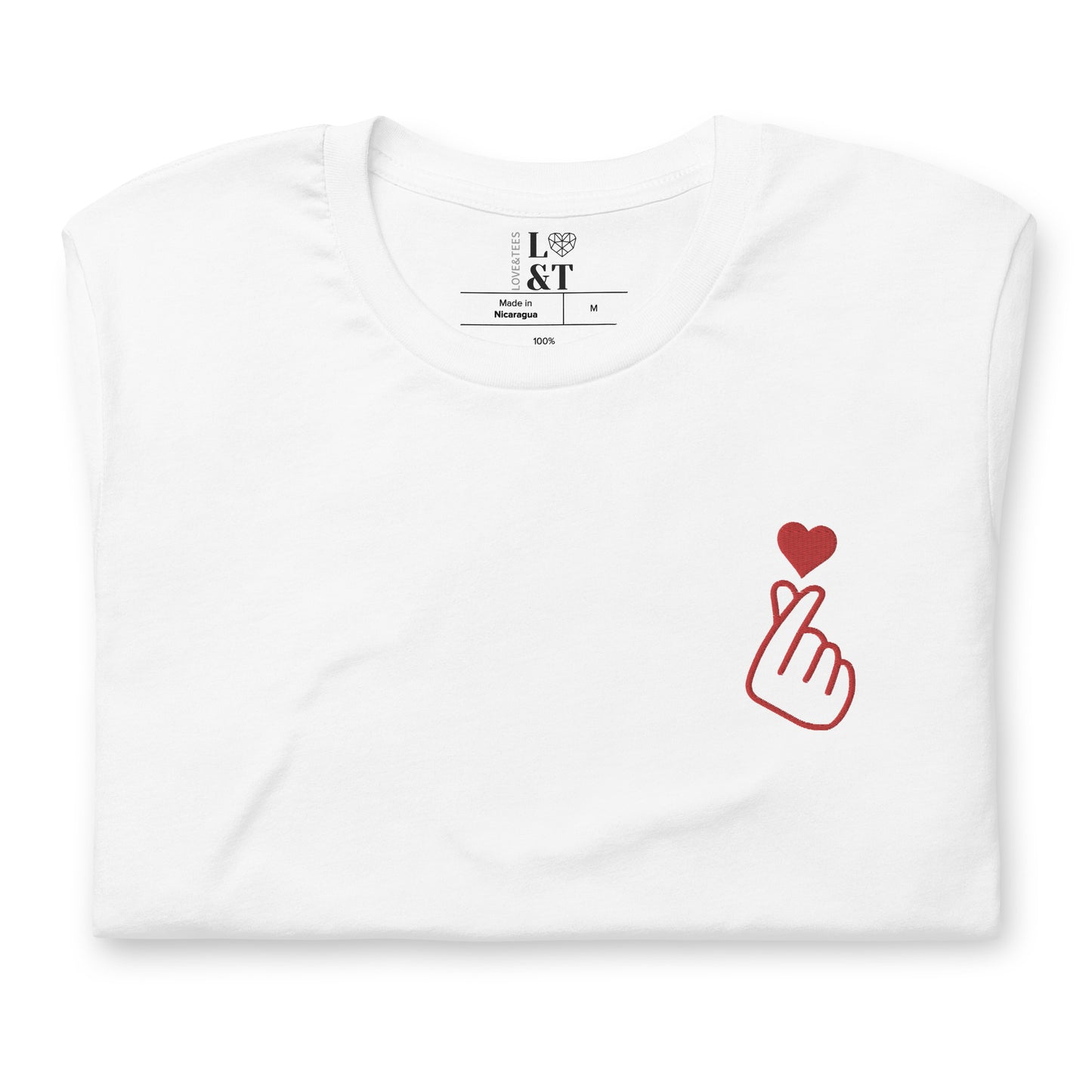 Embroidered Love Unisex T-Shirt