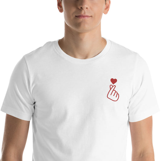 Embroidered Love Unisex T-Shirt