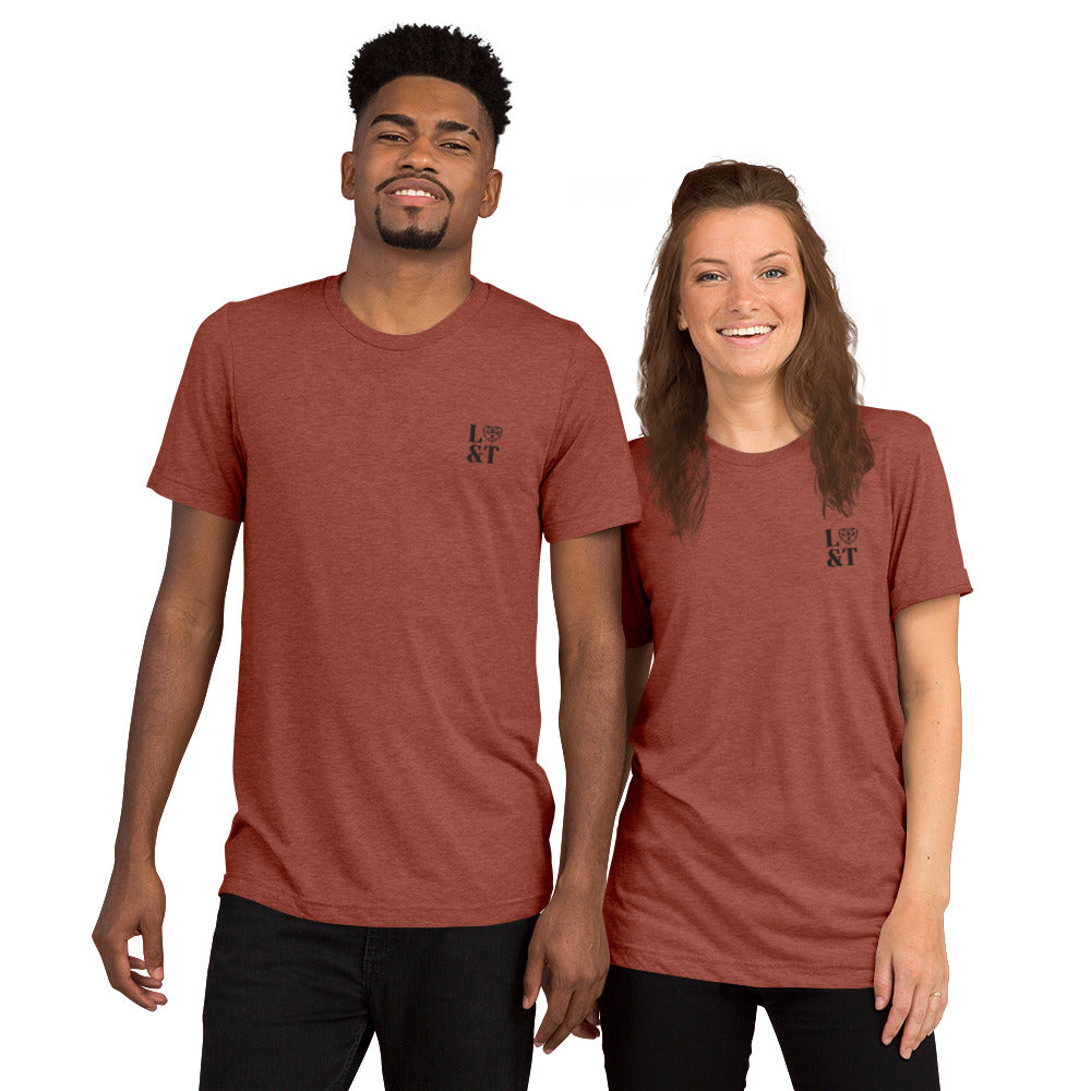 L&T Unisex Embroidered Super Soft T-Shirt
