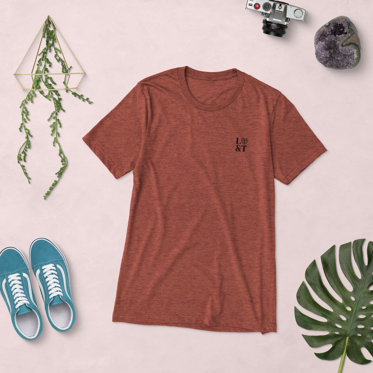 L&T Unisex Embroidered Super Soft T-Shirt