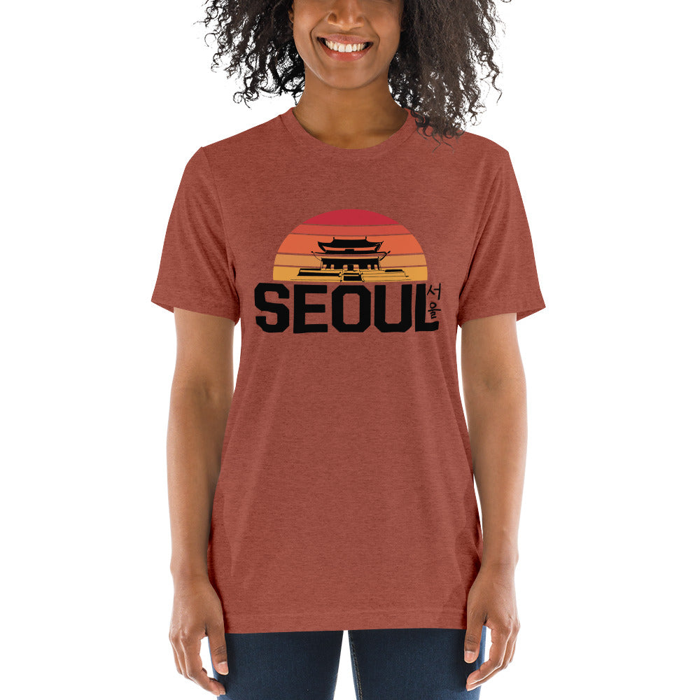 Seoul Short Sleeve Tri-Blend T-Shirt