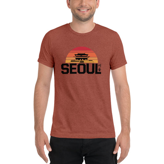 Seoul Short Sleeve Tri-Blend T-Shirt