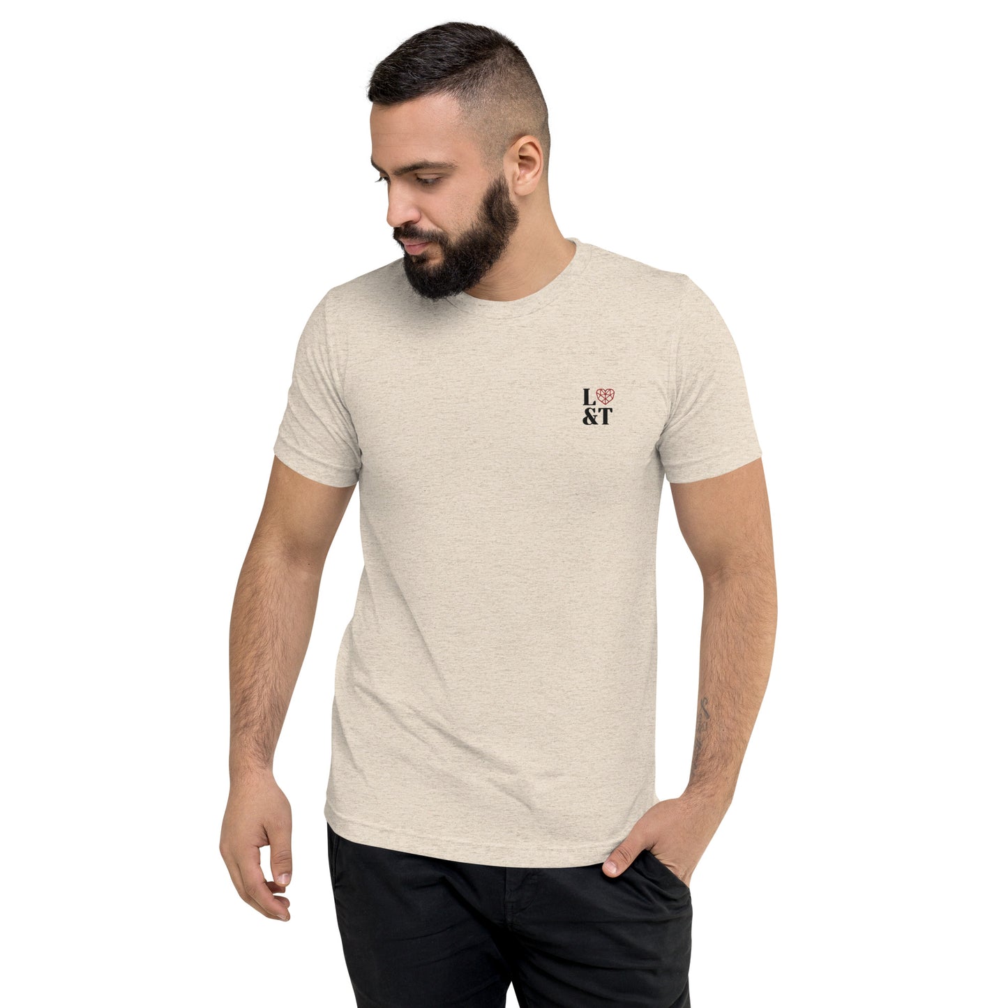 L&T Unisex Embroidered Super Soft T-Shirt