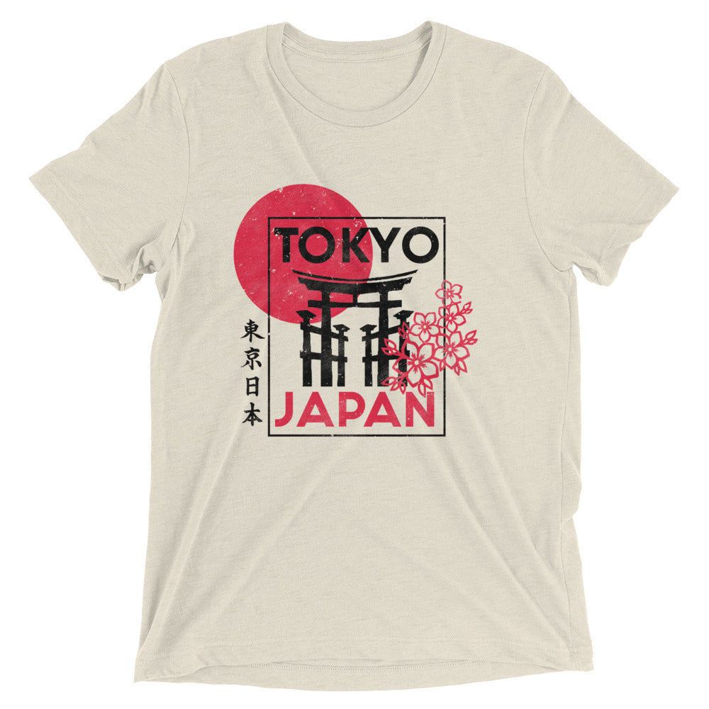 Tokyo Short Sleeve Tri-Blend T-Shirt