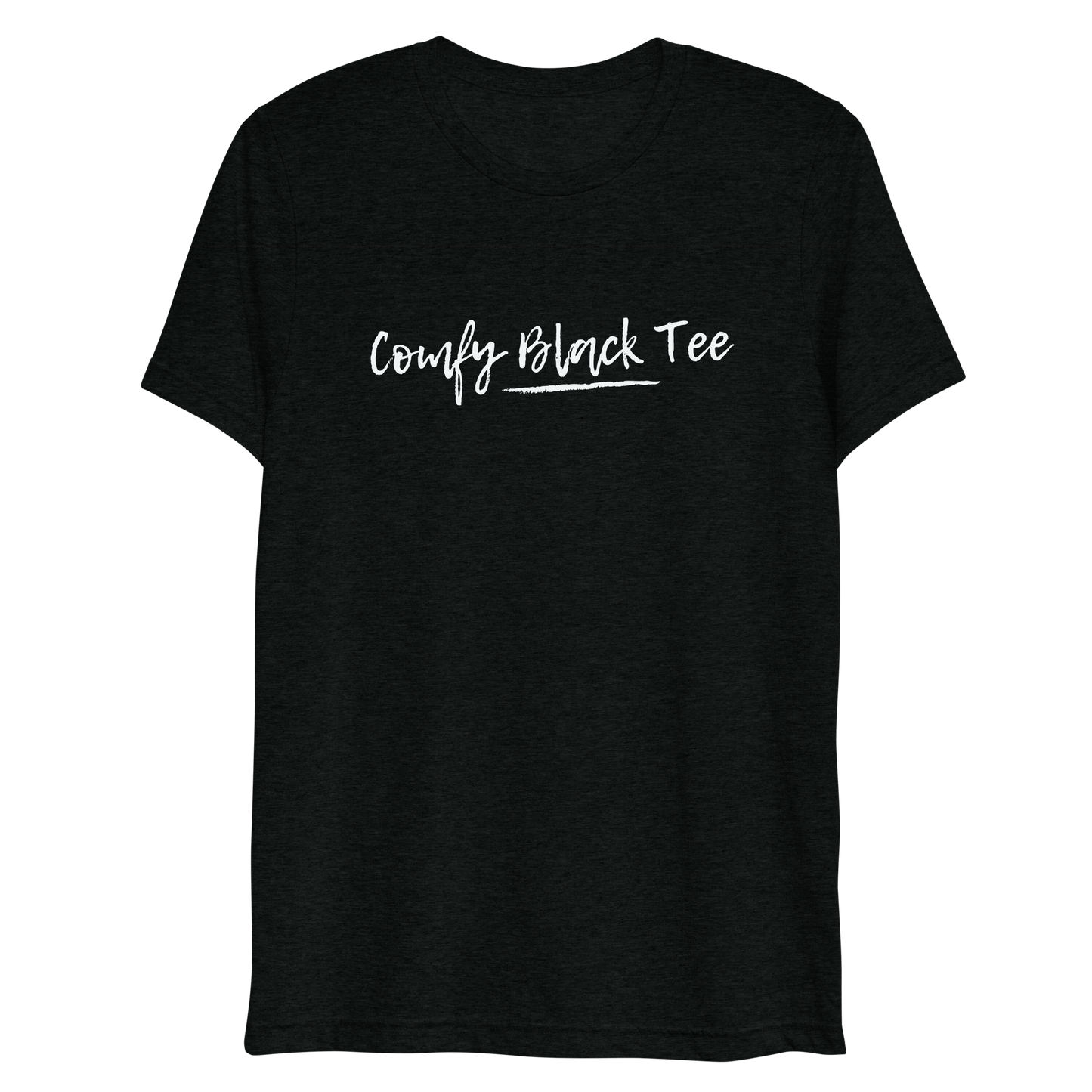 Comfy Black Short Sleeve Tee