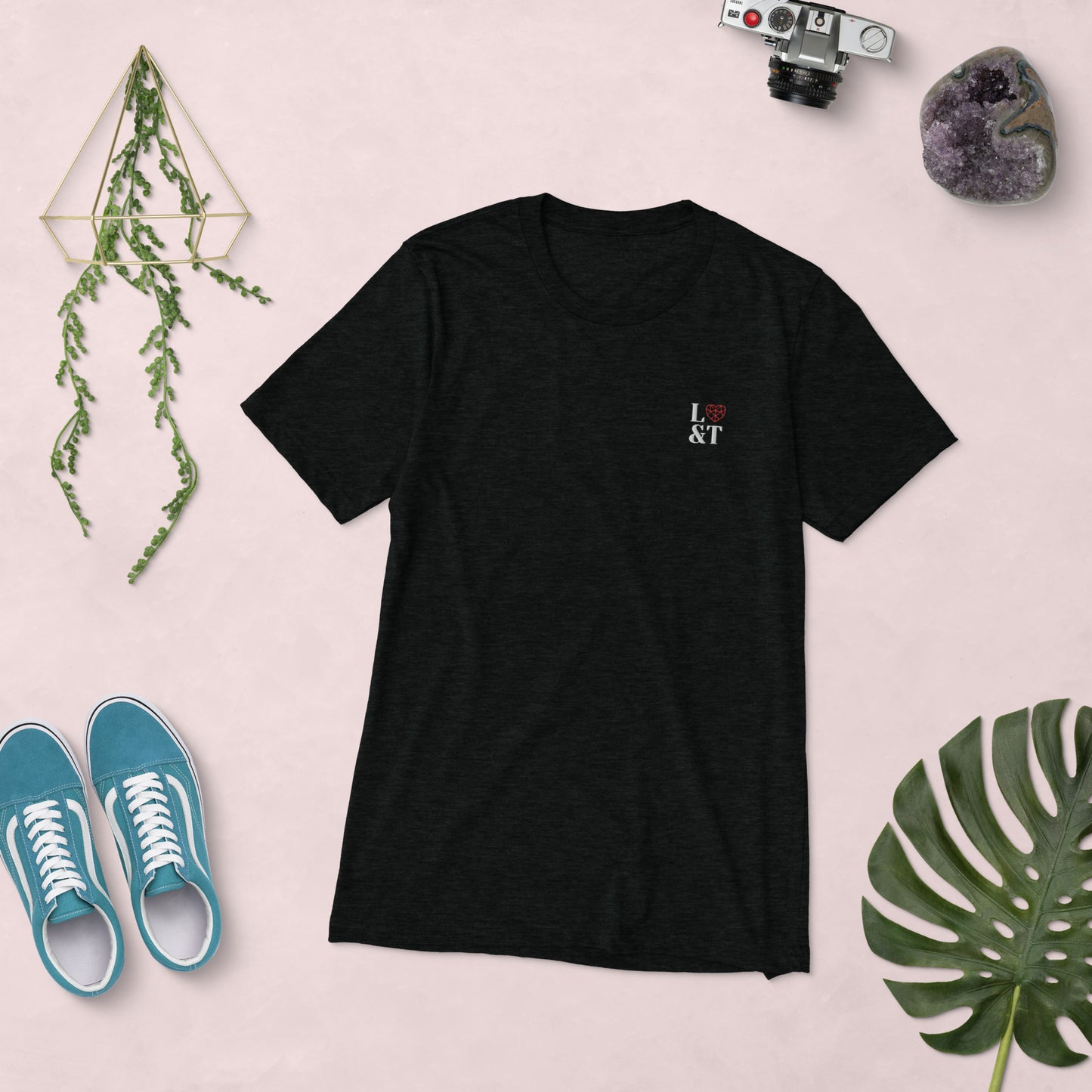 L&T Unisex Embroidered Super Soft T-Shirt