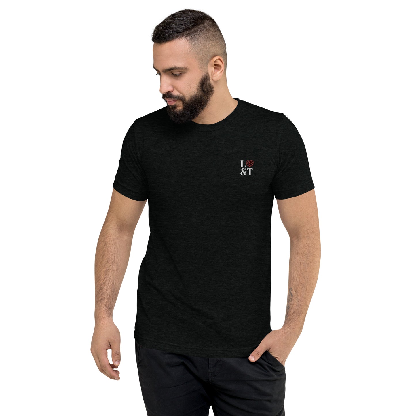 L&T Unisex Embroidered Super Soft T-Shirt