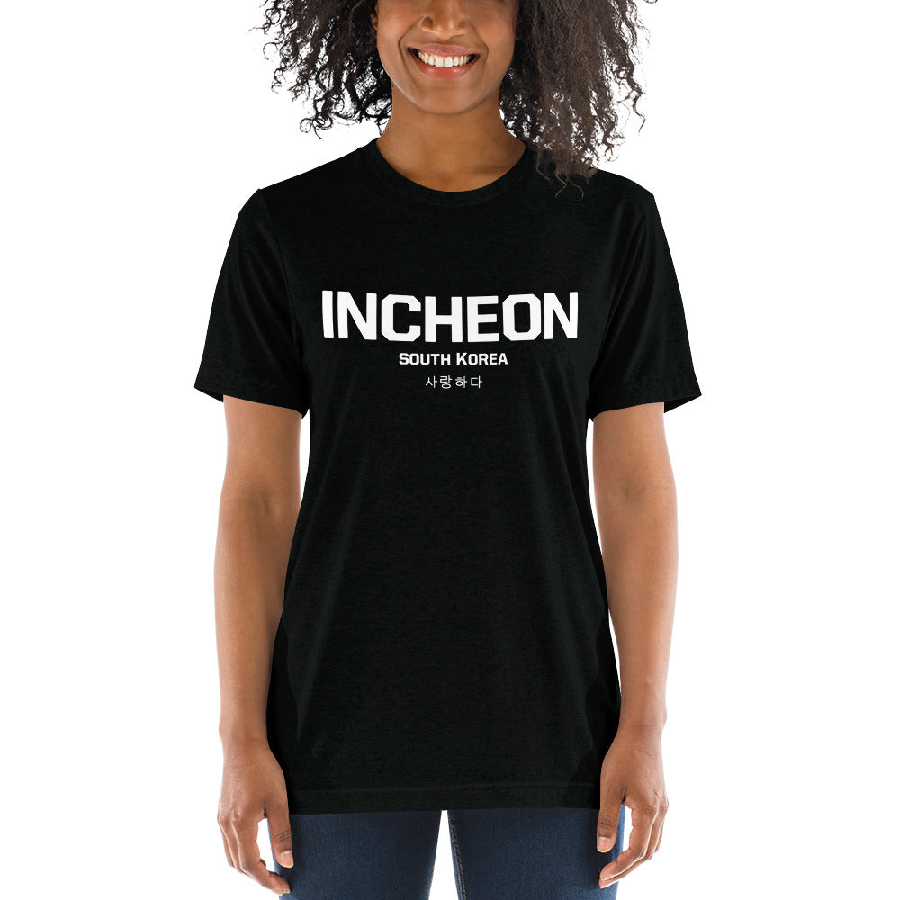 Incheon Short Sleeve Tri-Blend T-Shirt