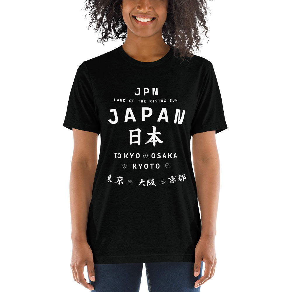 JPN Short Sleeve Tri-Blend T-Shirt