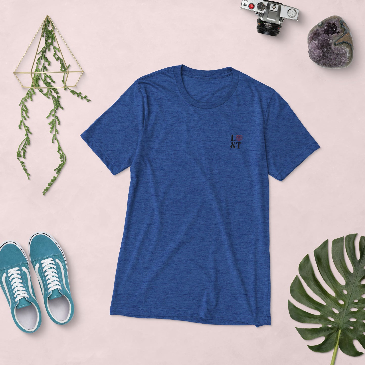 L&T Unisex Embroidered Super Soft T-Shirt