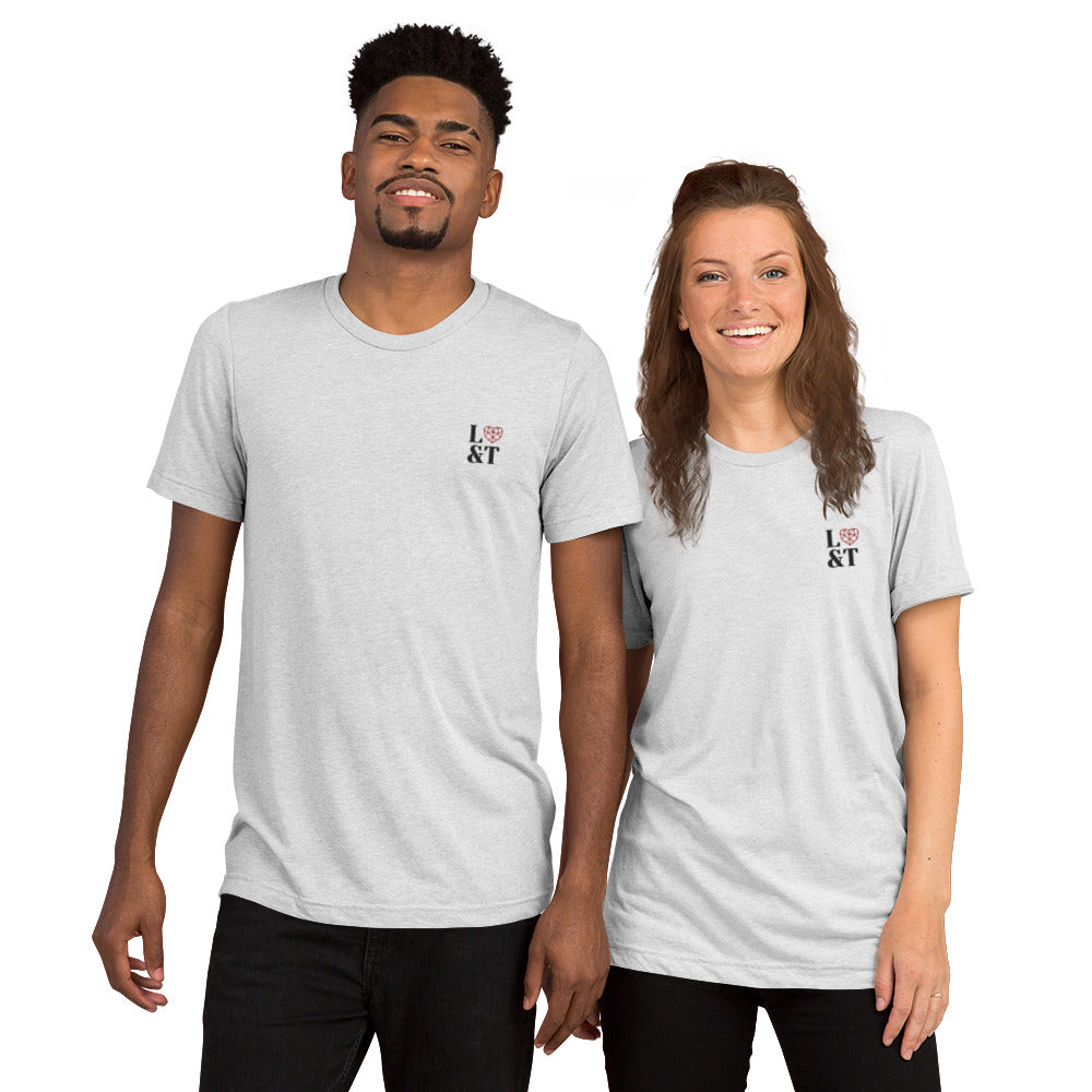 L&T Unisex Embroidered Super Soft T-Shirt