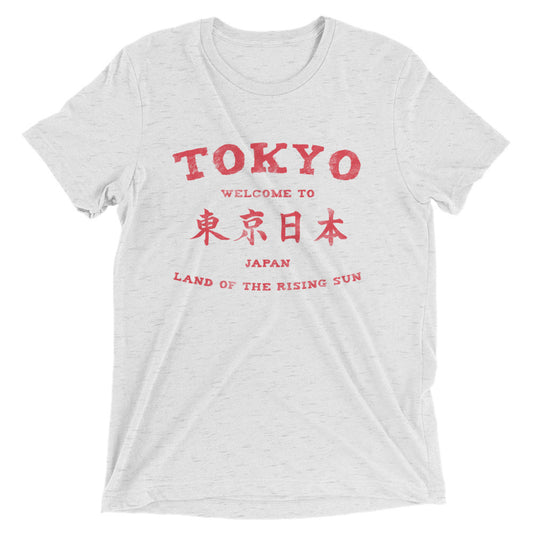 Tokyo Short Sleeve Tri-Blend T-Shirt