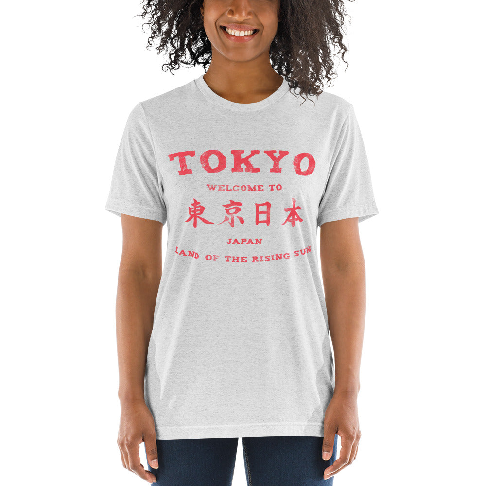Tokyo Short Sleeve Tri-Blend T-Shirt