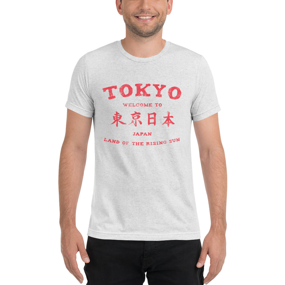 Tokyo Short Sleeve Tri-Blend T-Shirt