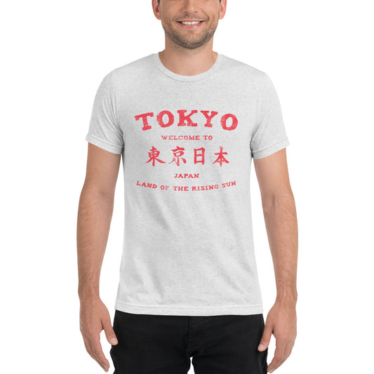 Tokyo Short Sleeve Tri-Blend T-Shirt