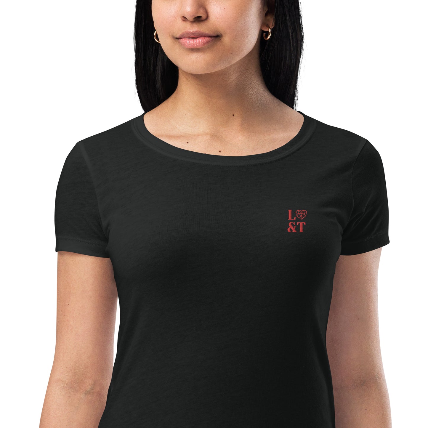 Logo Fitted Round Neck T-Shirt