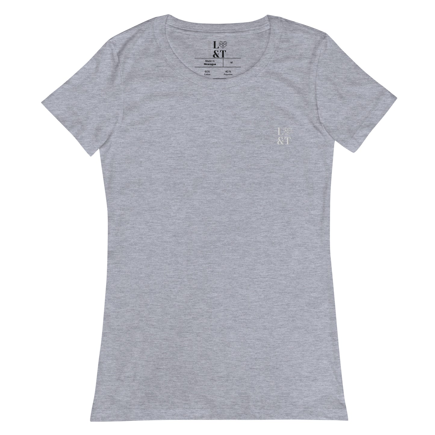 Logo Fitted Round Neck T-Shirt