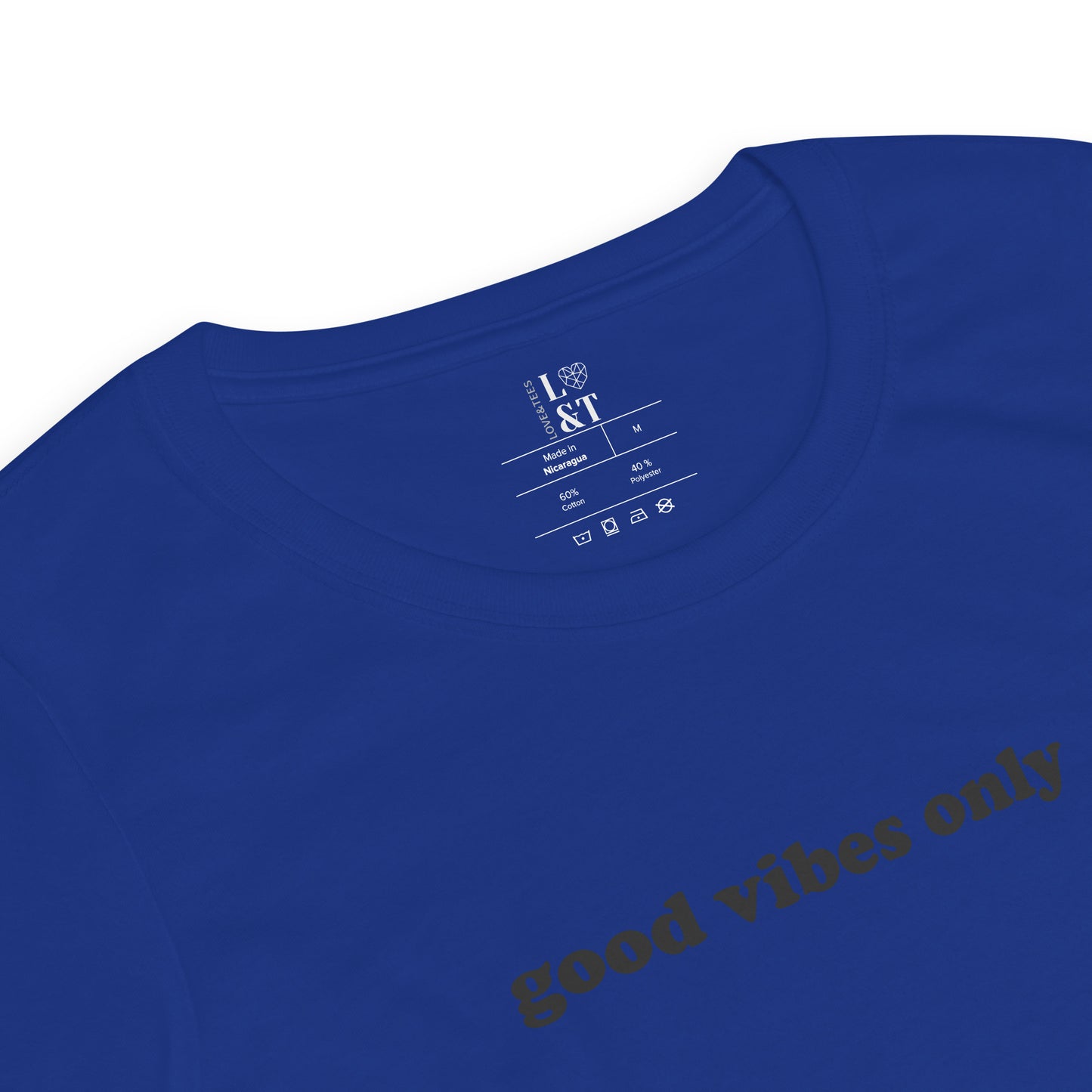 Good Vibes Only Women’s Fitted T-Shirt