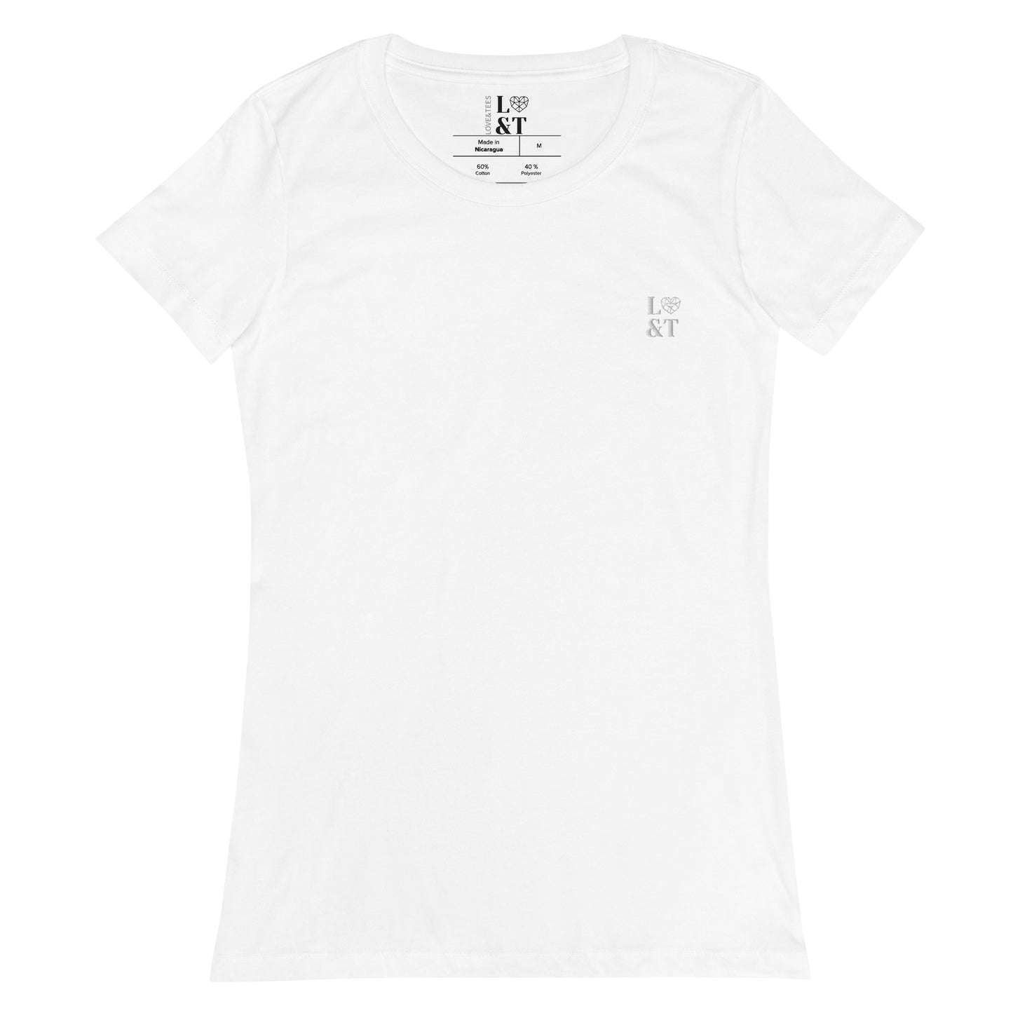Logo Fitted Round Neck T-Shirt