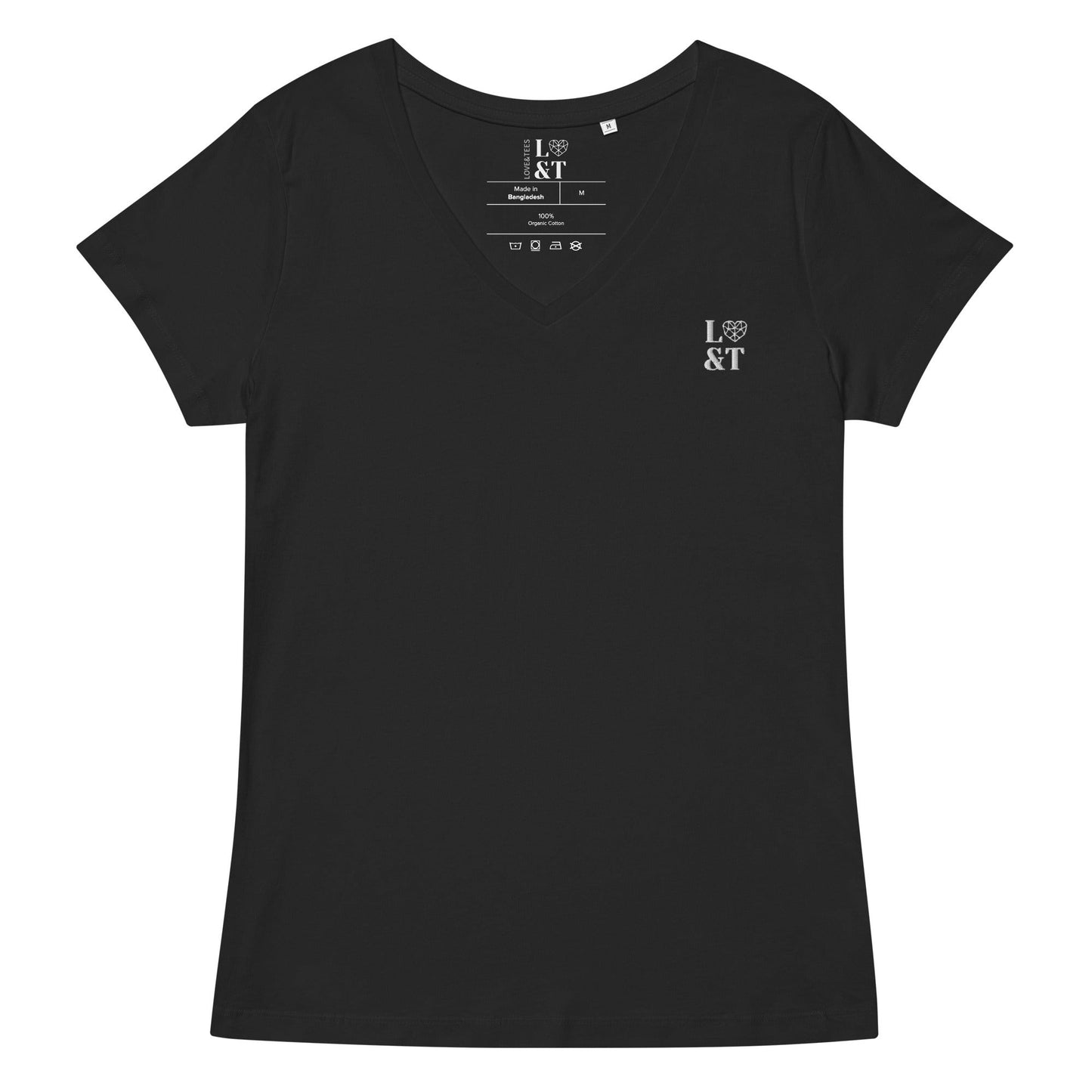 L&T's Women’s Fitted V-Neck T-Shirt