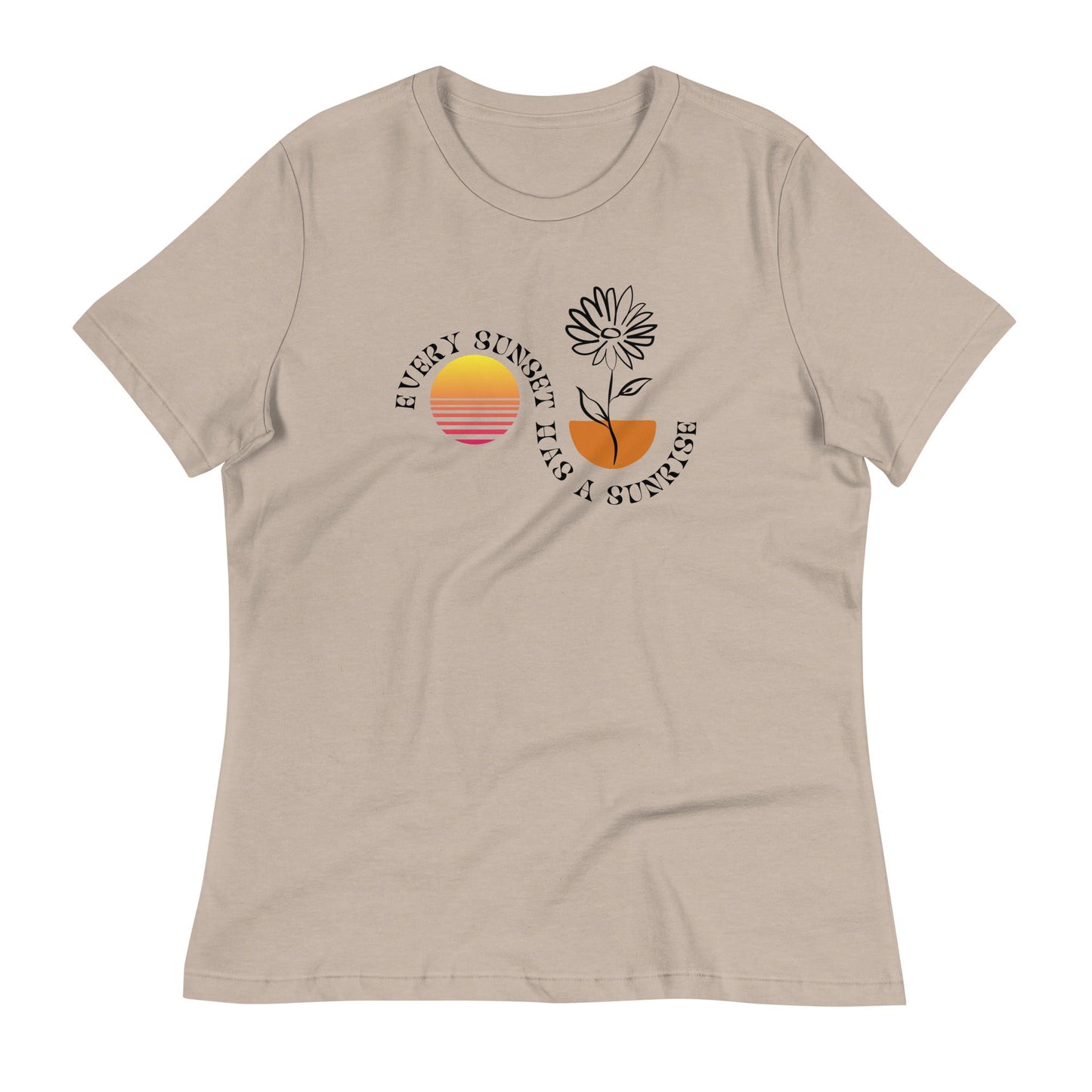Sunset & Sunrise, Women's Relaxed T-Shirt