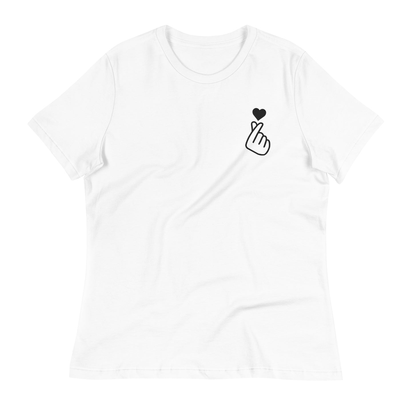 Embroidered Love Women's Relaxed T-Shirt