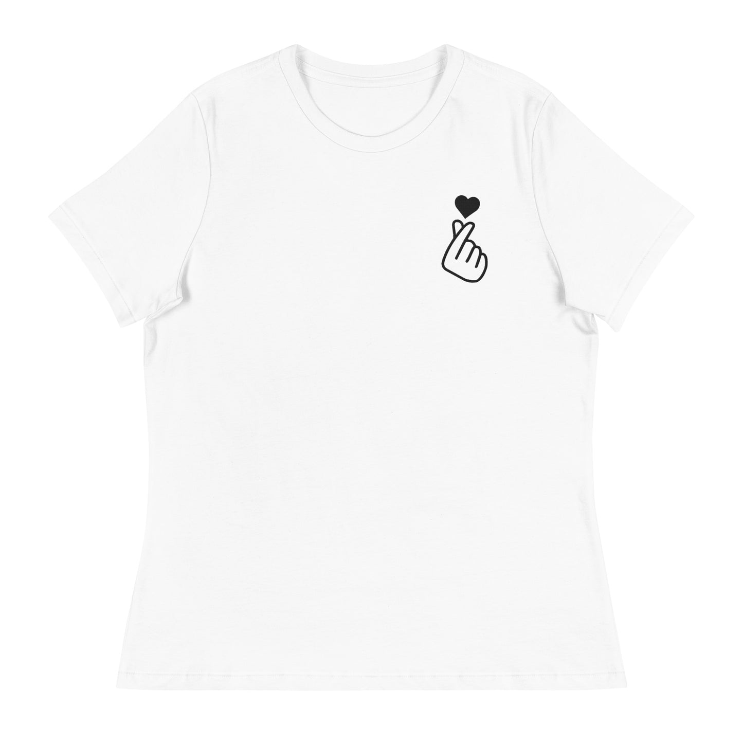 Embroidered Love Women's Relaxed T-Shirt