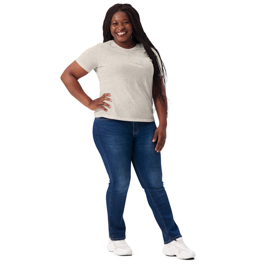 L&T Embroidered Logo Women’s Relaxed Tri-Blend T-Shirt