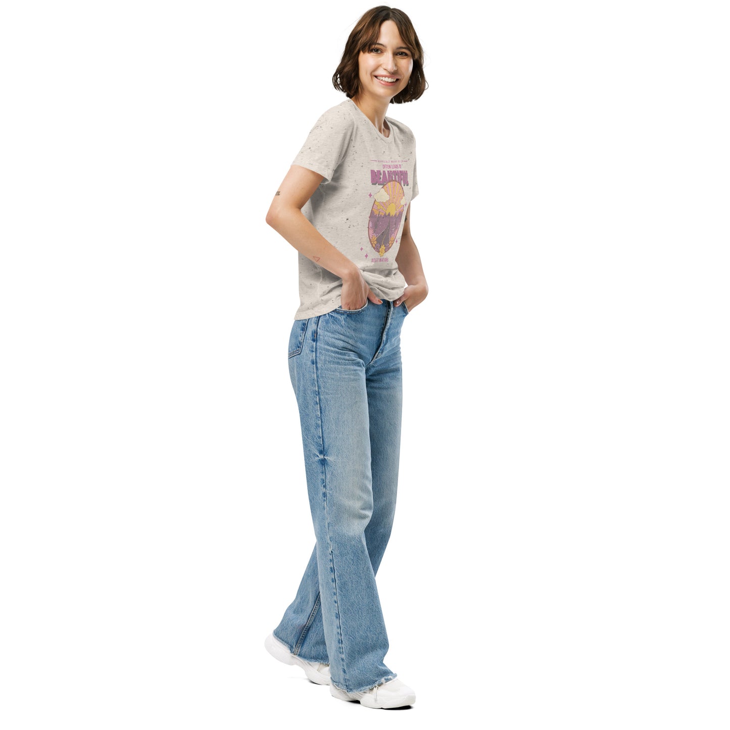 Beautiful Destination Women’s Relaxed Tri-Blend T-Shirt
