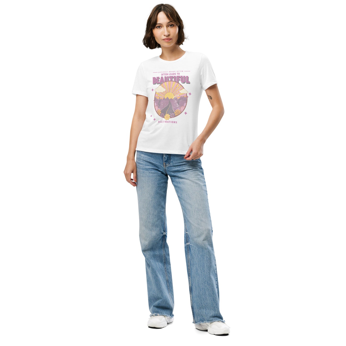 Beautiful Destination Women’s Relaxed Tri-Blend T-Shirt