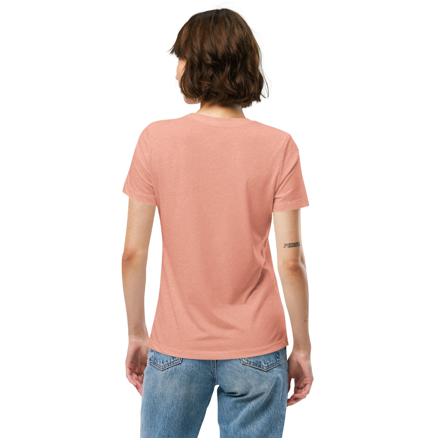 L&T Embroidered Logo Women’s Relaxed Tri-Blend T-Shirt
