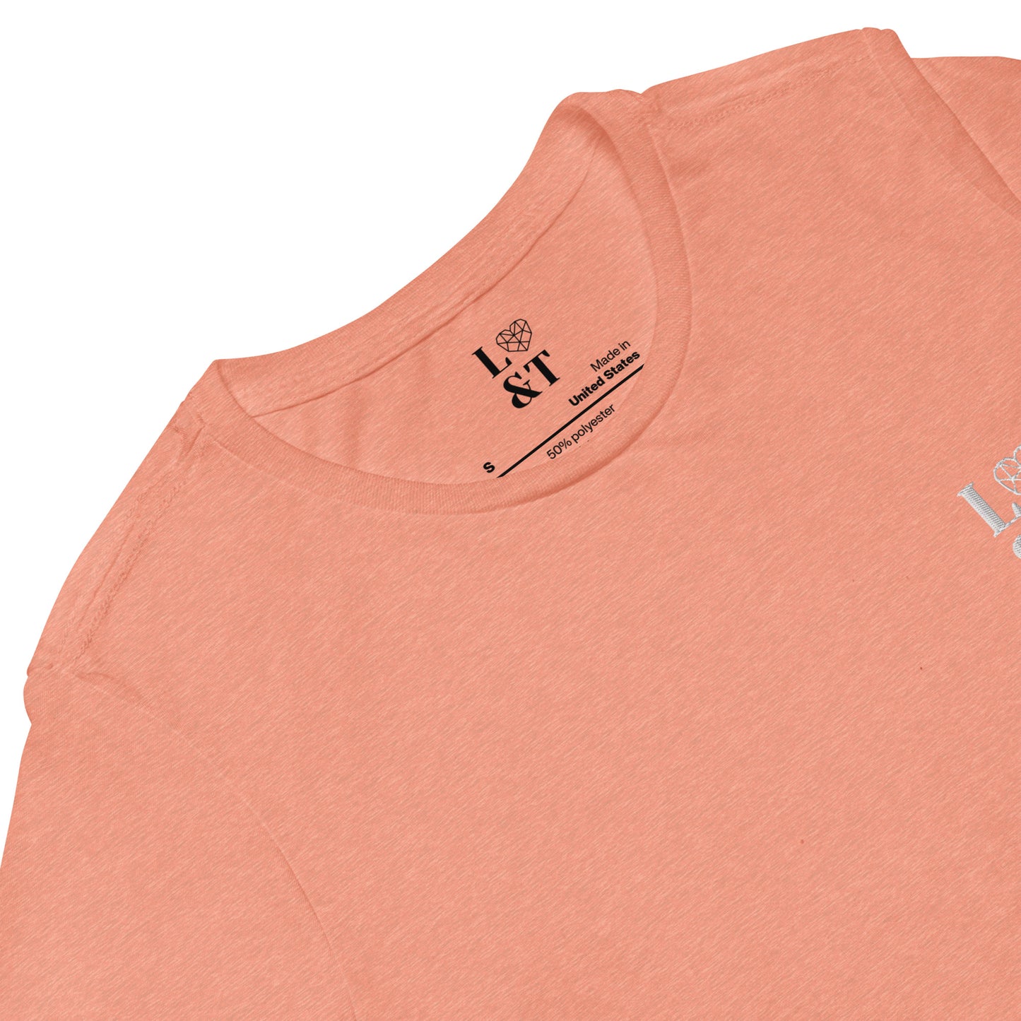 L&T Embroidered Logo Women’s Relaxed Tri-Blend T-Shirt
