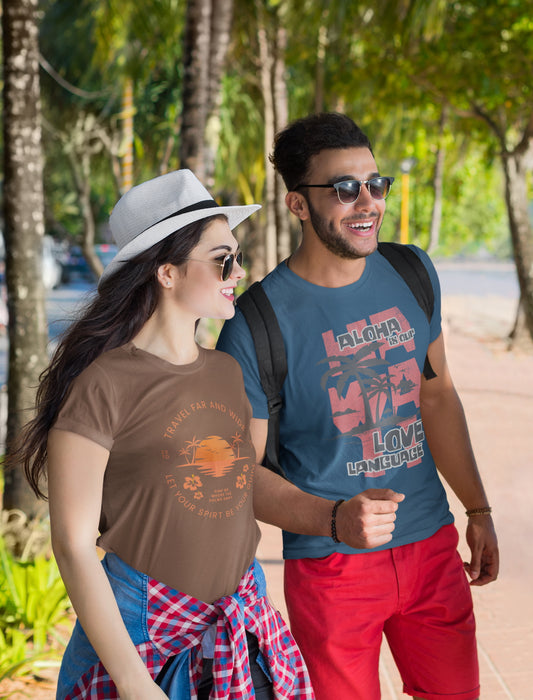 Aloha is Our Love Language Tri-blend T-Shirt