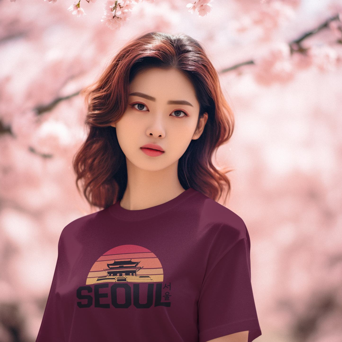 Seoul Short Sleeve Tri-Blend T-Shirt