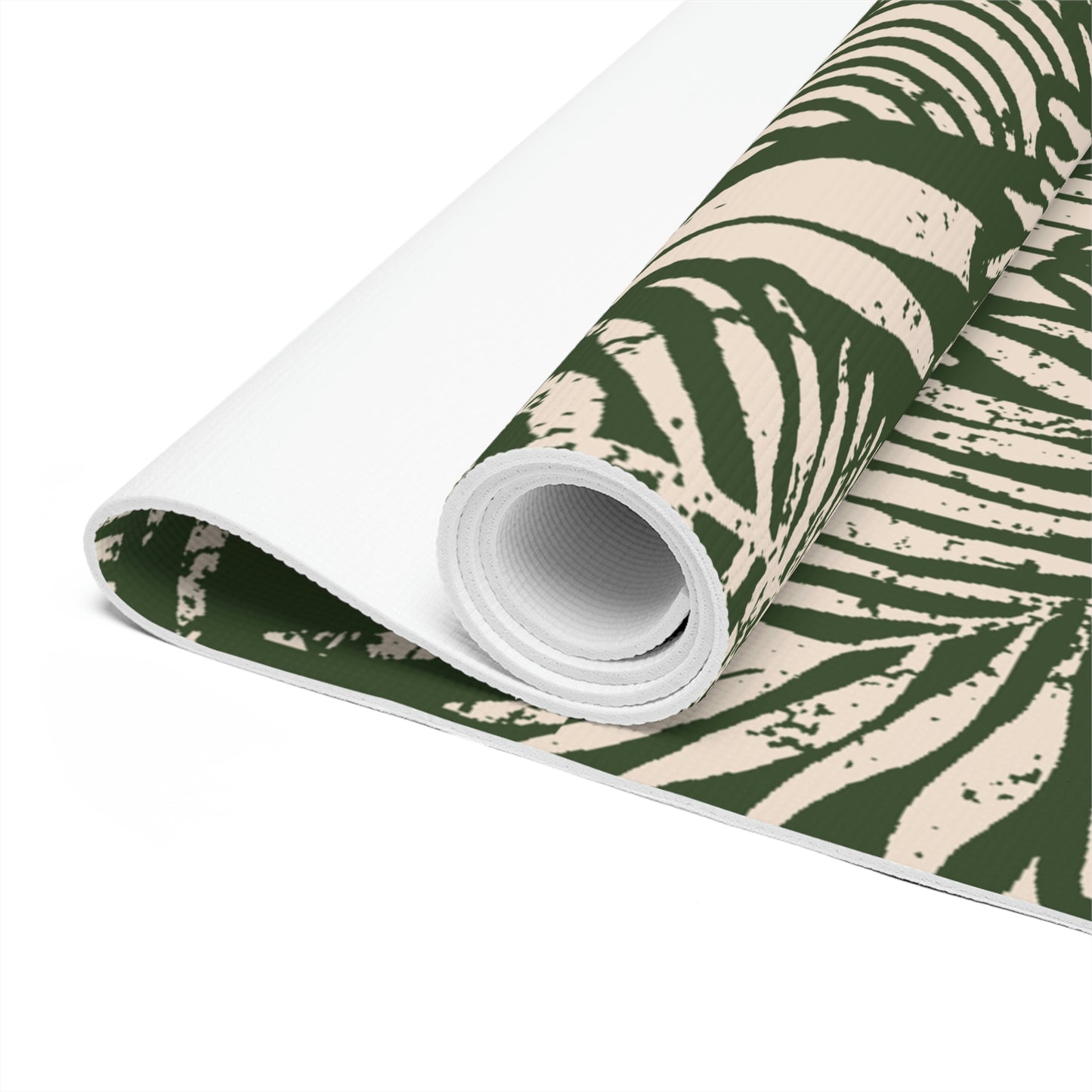 Palm Printed Foam Yoga Mat